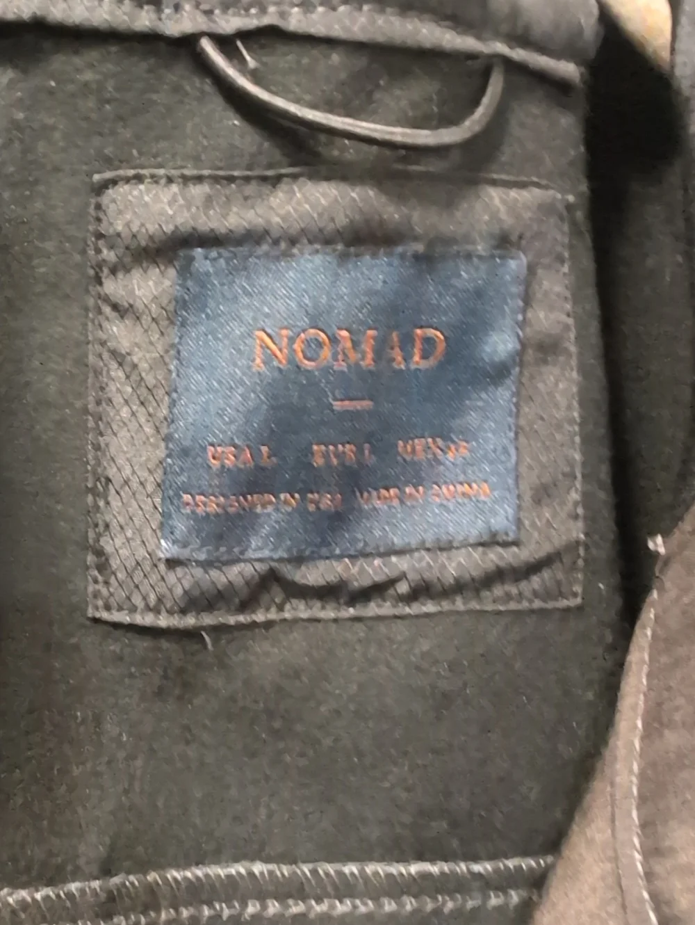 Nomad Charcoal Tech Fleece-Lined Hooded Jacket, lightweight windbreaker.